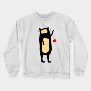 Derpy cat Crewneck Sweatshirt